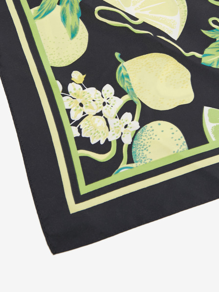 Orsay Schwarz-gelb gemusterter Damenschal ORSAY