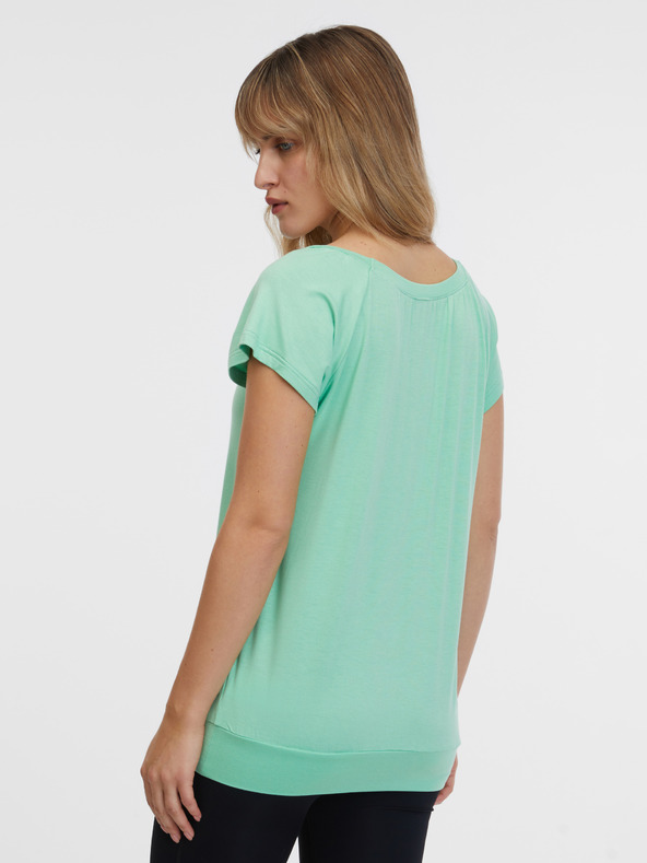 Sam 73 Hellgrünes Damen-T-Shirt SAM 73 Cleopatra