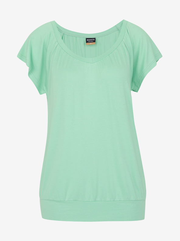 Sam 73 Hellgrünes Damen-T-Shirt SAM 73 Cleopatra