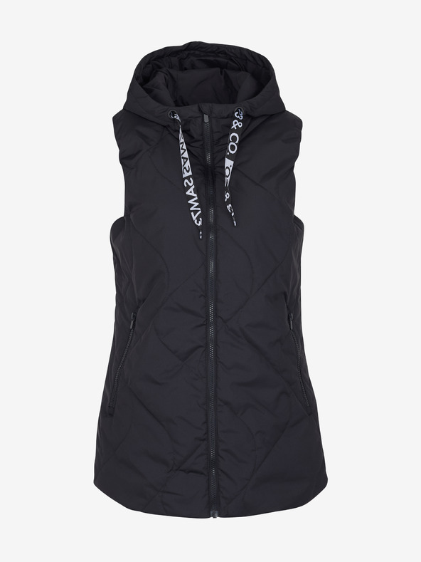 Sam 73 Schwarze Steppweste für Damen SAM 73 Aida