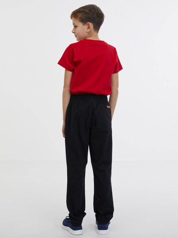 Sam 73 Schwarze Kinder-Sweatpants SAM 73 Milo