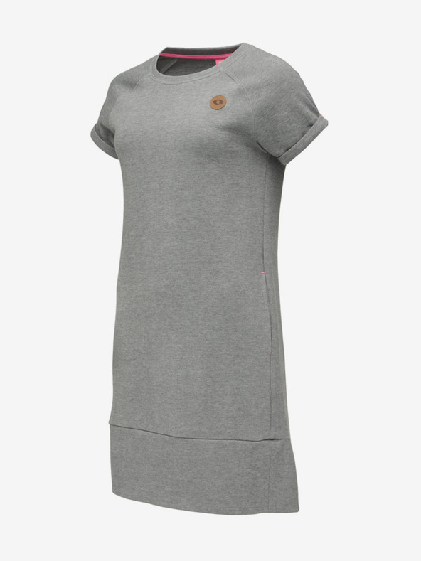 Loap LOAP ECZANA graues Damenkleid