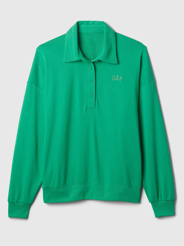 GAP Sweatshirt mit Kragen Oversize GAP