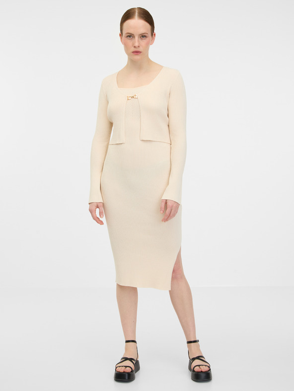 Orsay Beige Damen Strickjacke ORSAY