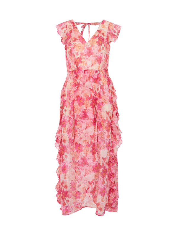 Orsay Rosa Damen Maxikleid mit Blumenmuster ORSAY