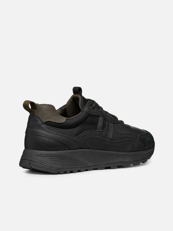 Geox Schwarze Herren-Turnschuhe Geox Terrestre
