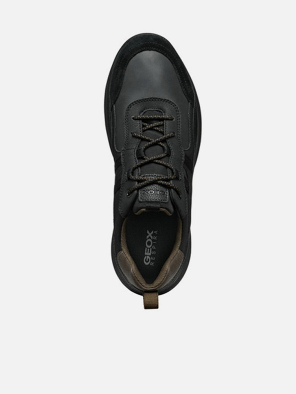 Geox Schwarze Herren-Turnschuhe Geox Terrestre