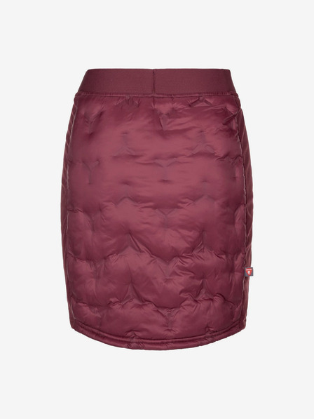 Kilpi Burgunderfarbener Damen-Winter-Stepprock Kilpi LIAN