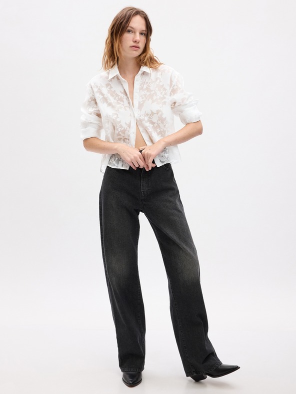 GAP Spitzenhemd crop GAP