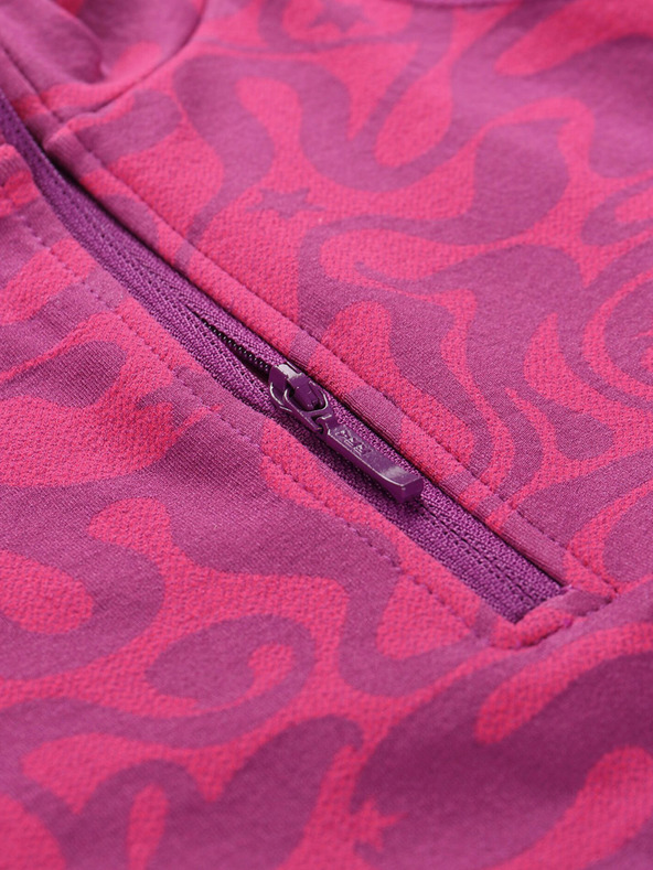 ALPINE PRO Dunkelrosa Mädchen-Funktions-T-Shirt ALPINE PRO Seamo