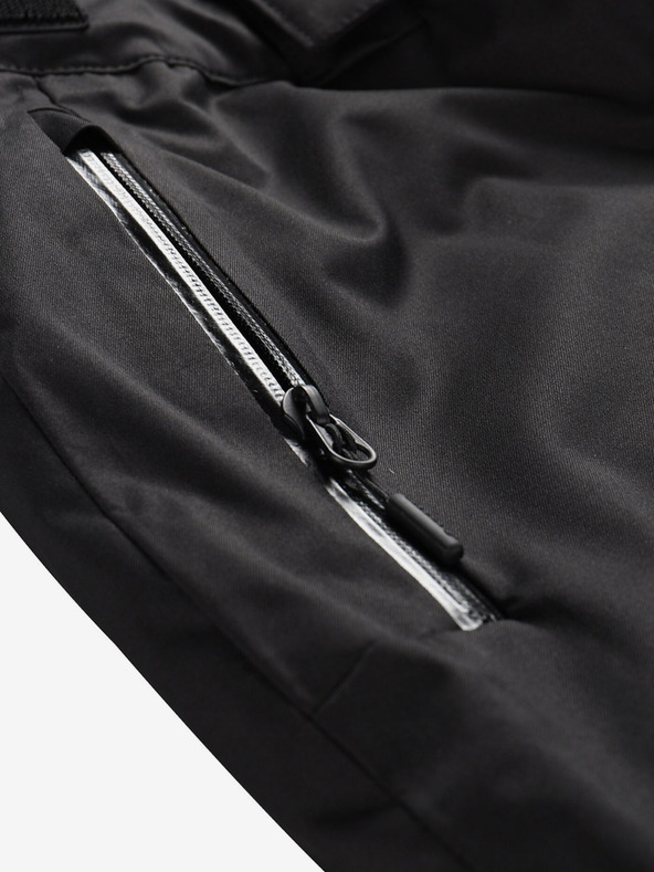 ALPINE PRO Schwarze Herrenskihose mit Membrane PTX ALPINE PRO Feler