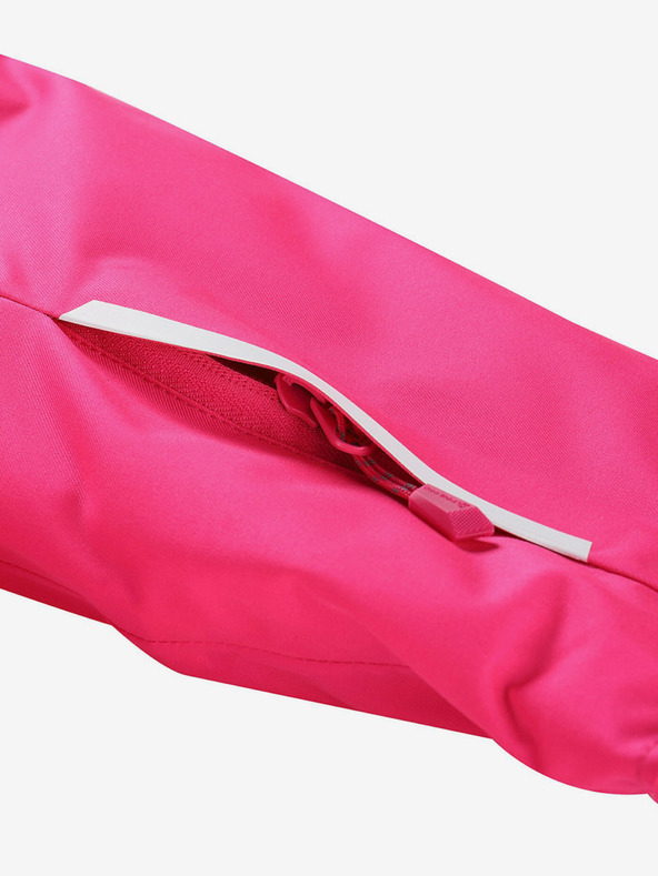 ALPINE PRO Dunkelrosa Mädchen-Skijacke mit Membrane PTX ALPINE PRO Zaribo