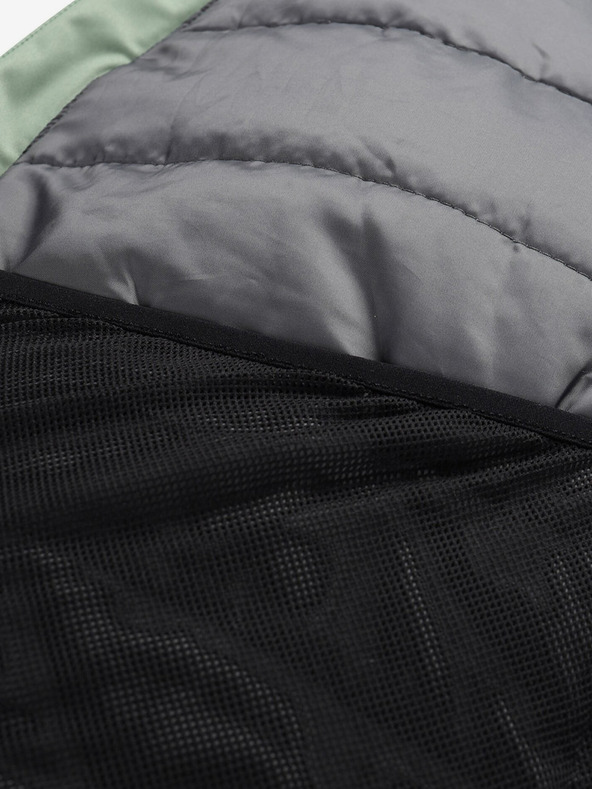 ALPINE PRO Grüne Herren-Skijacke ALPINE PRO Omeq