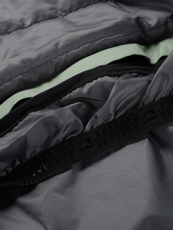 ALPINE PRO Grüne Herren-Skijacke ALPINE PRO Omeq