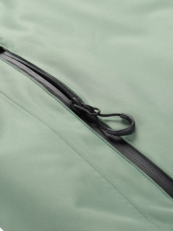 ALPINE PRO Grüne Herren-Skijacke ALPINE PRO Omeq