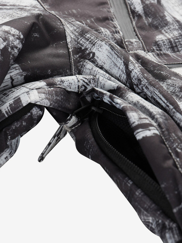 ALPINE PRO Graue Herren-Skijacke ALPINE PRO Omeq