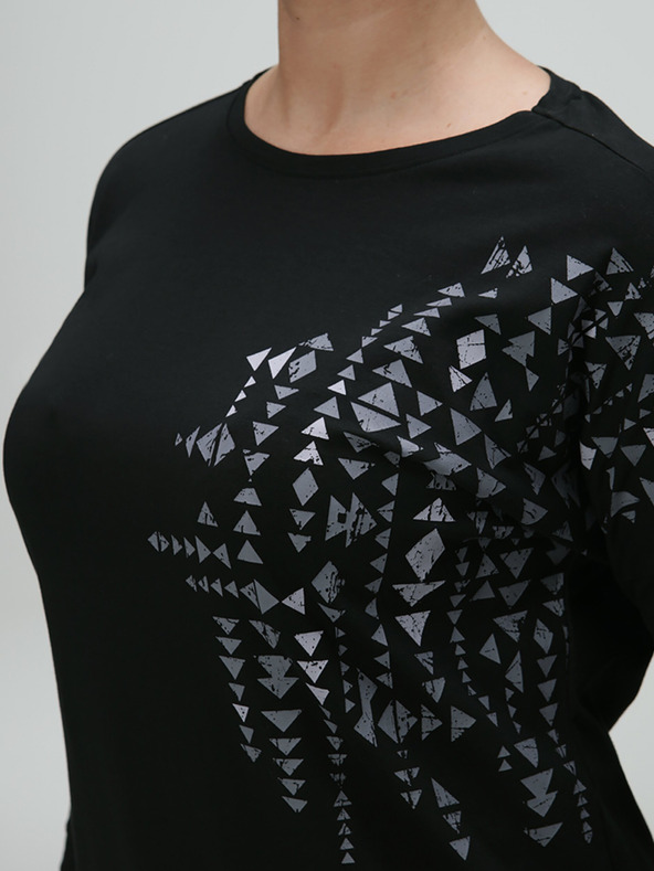 Loap Schwarzes Damen LOAP Abvera Shirt