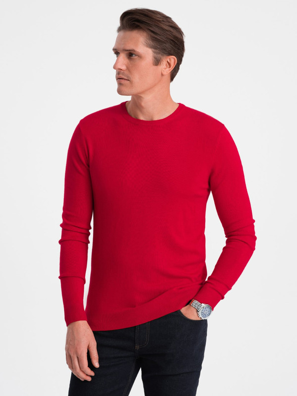 Ombre Clothing Rot Herren Pullover Ombre Clothing