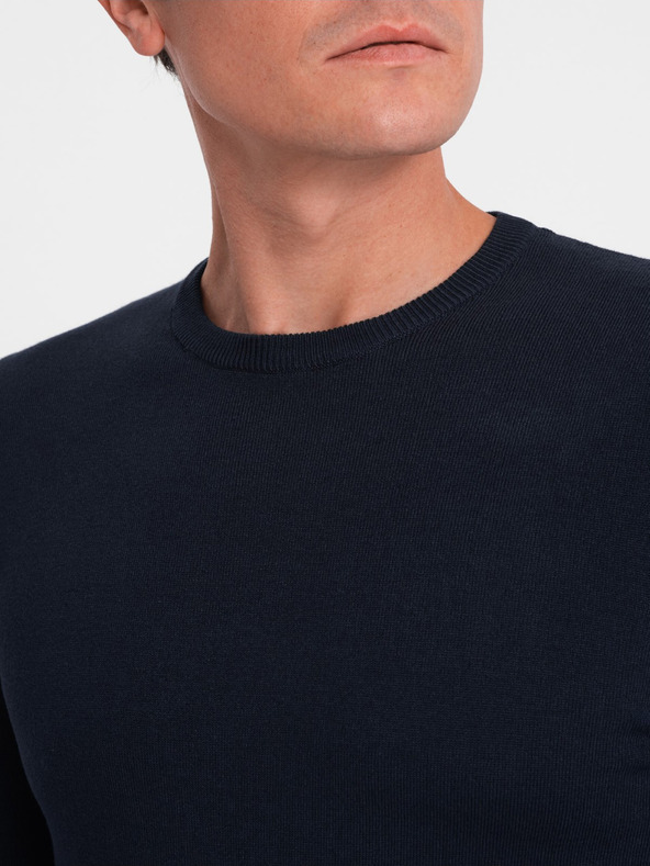 Ombre Clothing Dunkelblau Herren Pullover Ombre Clothing