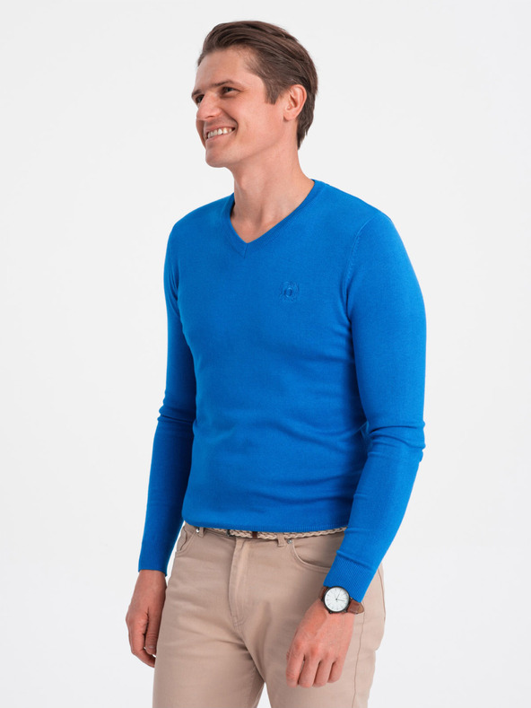 Ombre Clothing Blau Herren Pullover Ombre Kleidung