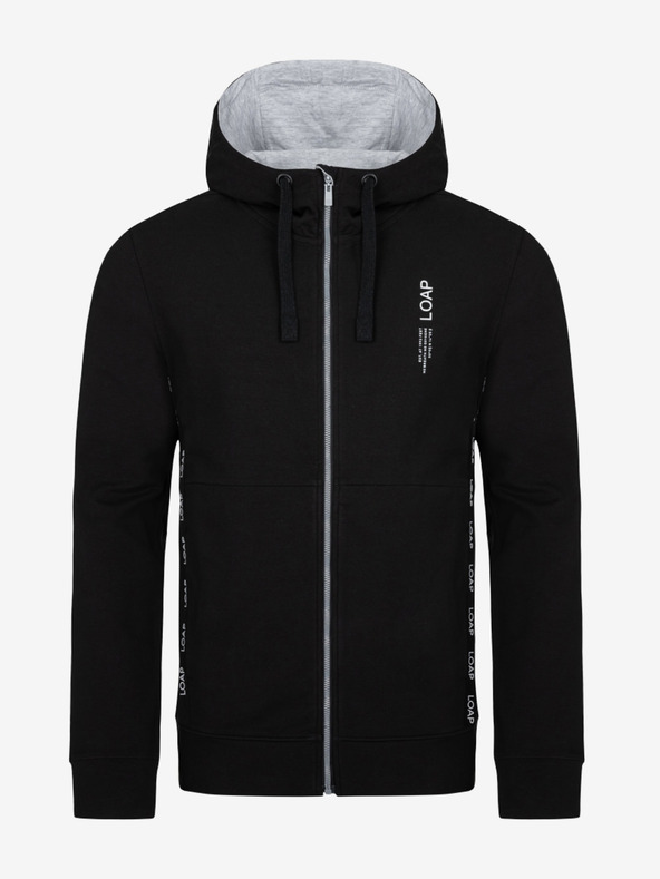 Loap Schwarzes Herren-Sweatshirt LOAP EWOLUCION