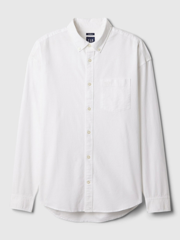 GAP Oxford-Hemd mit Logo Oversize GAP