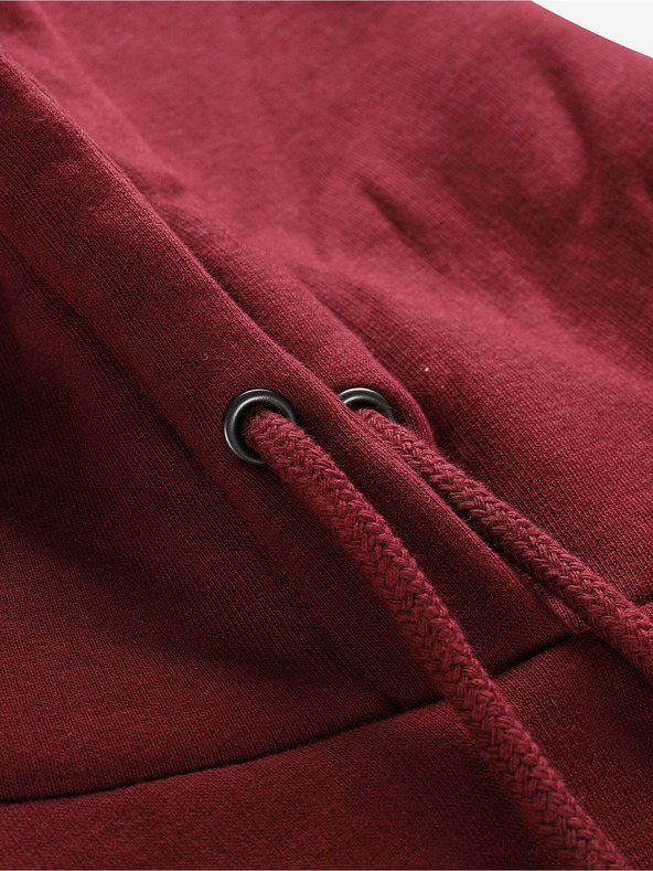 NAX Burgunderrotes Damen-Sweatshirt NAX Werena