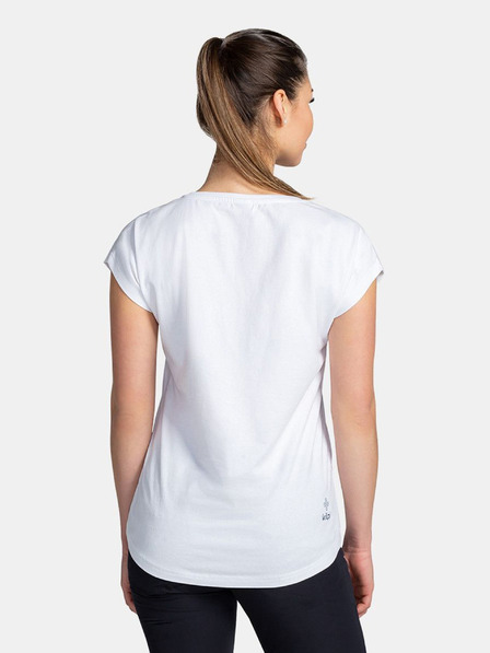 Kilpi Weißes Damen T-Shirt mit Druck Kilpi ROANE