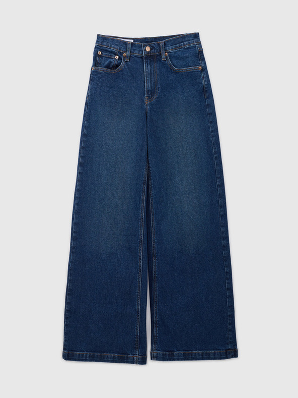 GAP Damen Wide High Rise Stride-Jeans GAP