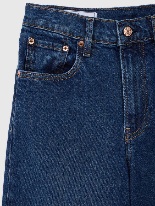 GAP Damen Wide High Rise Stride-Jeans GAP