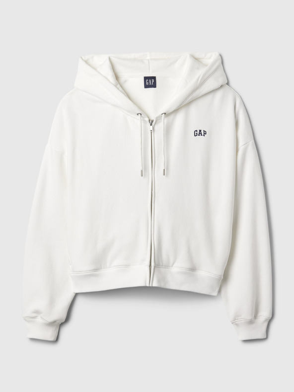 GAP Sweatshirt cropped mit Kapuze GAP