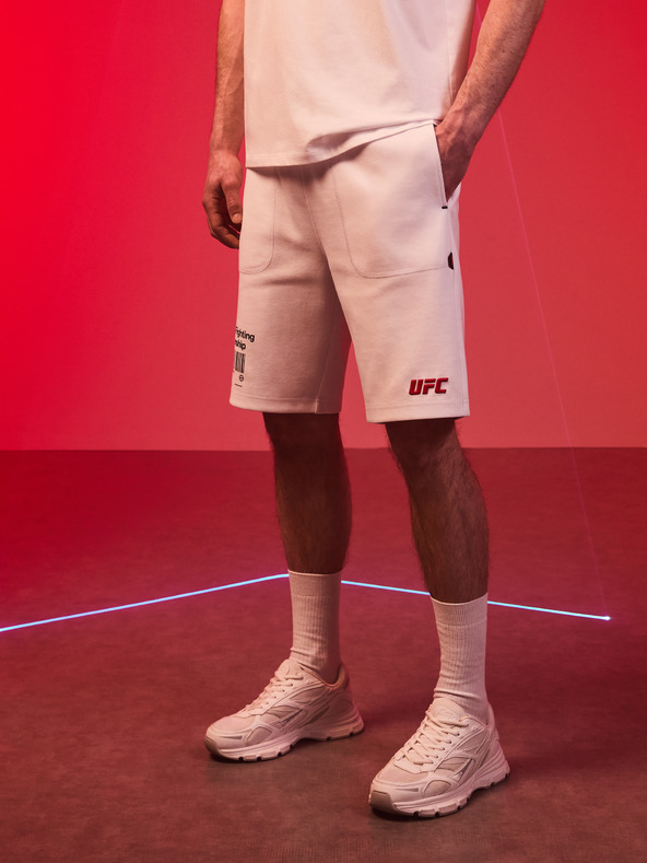 Celio Weiße Herren-Shorts Celio UFC