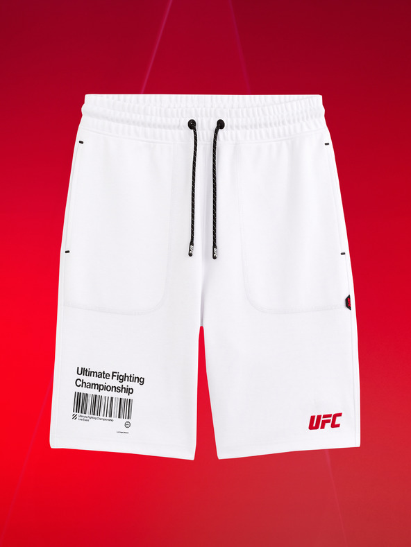 Celio Weiße Herren-Shorts Celio UFC