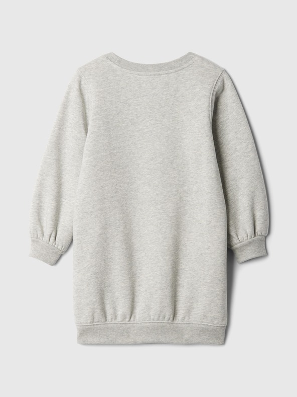 GAP Baby Sweatshirt-Kleid mit Logo GAP
