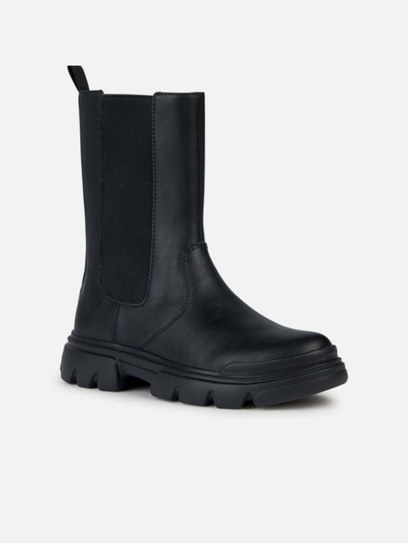 Geox Schwarze Girls-Stiefeletten Geox Junette