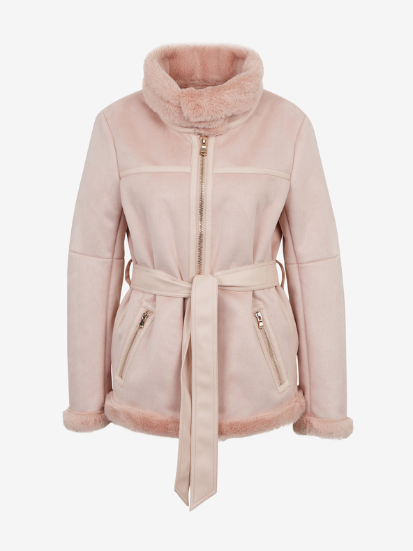 Orsay Rosa Damen-Wildlederjacke ORSAY