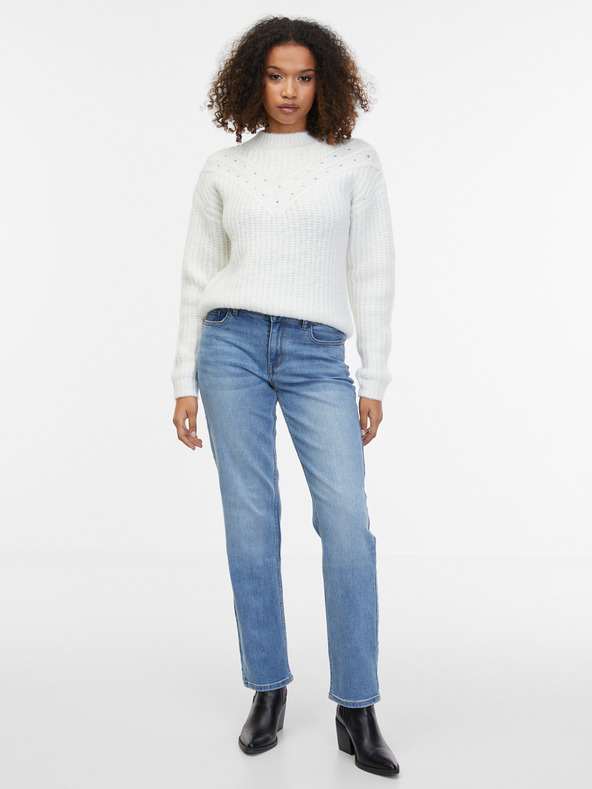 Orsay Weißer Damenpullover ORSAY