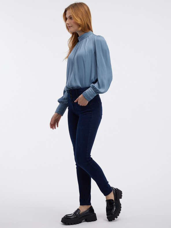 Orsay Dunkelblaue Skinny Fit Jeans für Damen ORSAY