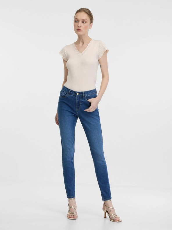 Orsay Blaue Damen-Skinny-Jeans ORSAY