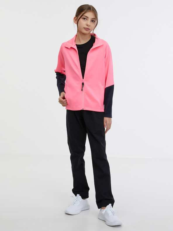 Sam 73 Rosa Mädchen-Sweatshirt mit Reißverschluss SAM 73 Nana