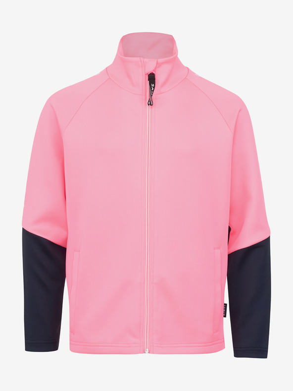 Sam 73 Rosa Mädchen-Sweatshirt mit Reißverschluss SAM 73 Nana