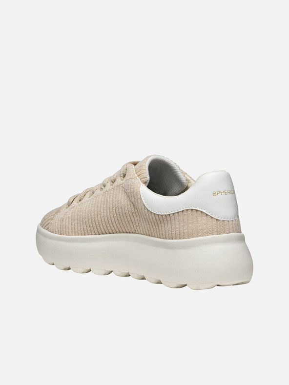 Geox Beige Geox Spherica EC4.1 Damen Turnschuhe