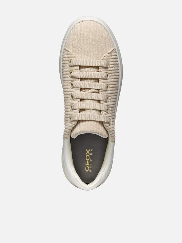 Geox Beige Geox Spherica EC4.1 Damen Turnschuhe