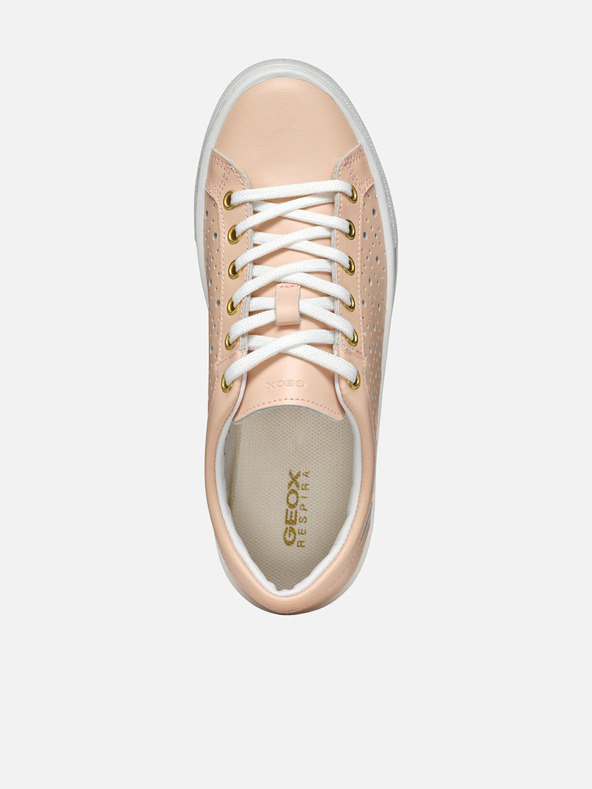 Geox Damen beige Geox Claudin Turnschuhe