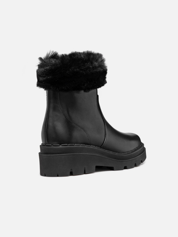 Geox Schwarz Damen Geox Felleny Stiefelette