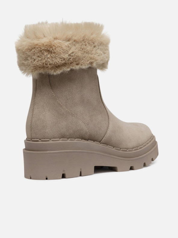 Geox Beige Damen Stiefeletten Geox Felleny