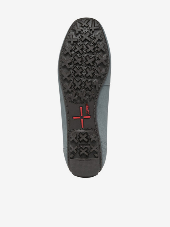 Geox Hellgrüne Damen-Mokassins Geox Kosmopolis + Grip