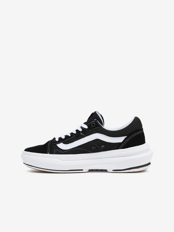 Vans Schwarze Sneakers mit Wildlederdetails VANS