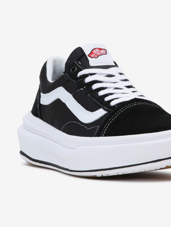 Vans Schwarze Sneakers mit Wildlederdetails VANS