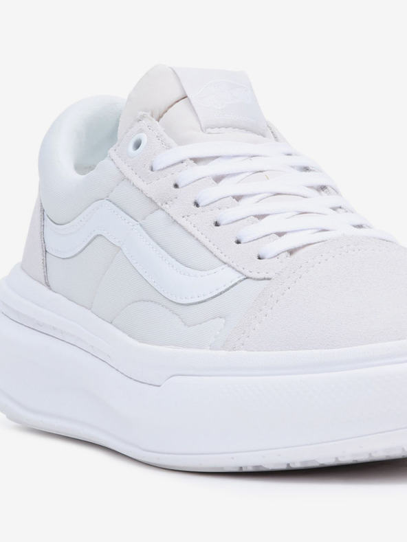 Vans Hellgraue Damen Ledersneakers VANS